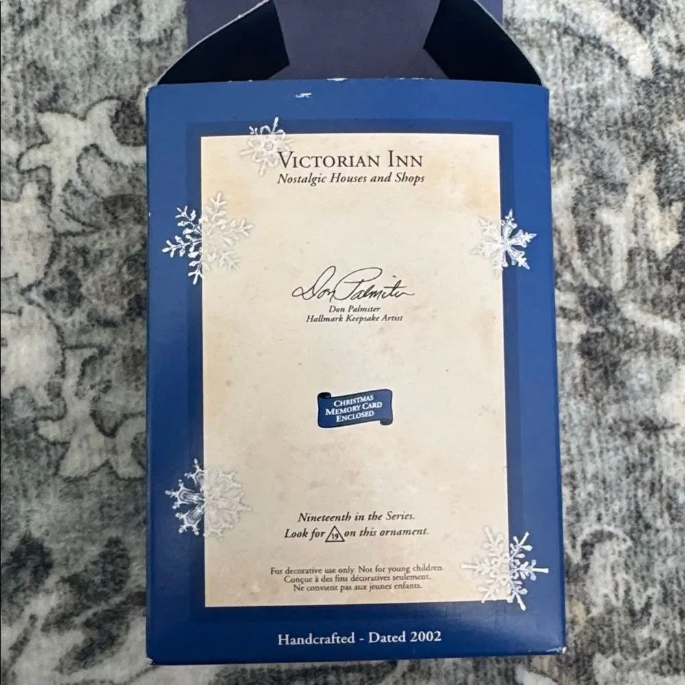 Hallmark 2002 Victorian Inn Ornament